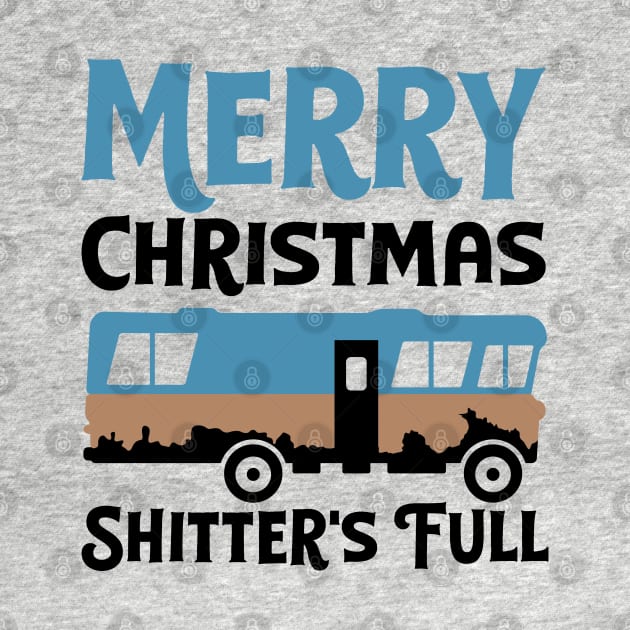 Merry Christmas Shitters Full Ugly Sweater by Hobbybox